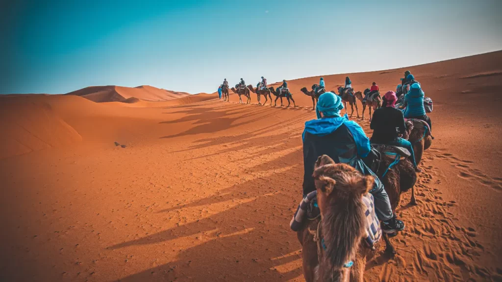 Nômades no Deserto do Saara