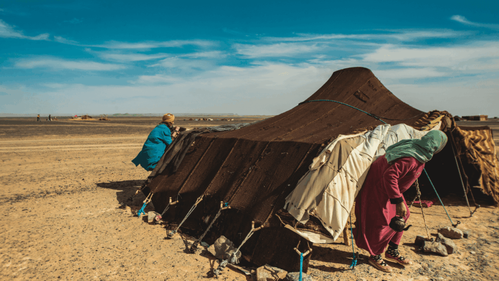 Nômades no Deserto do Saara