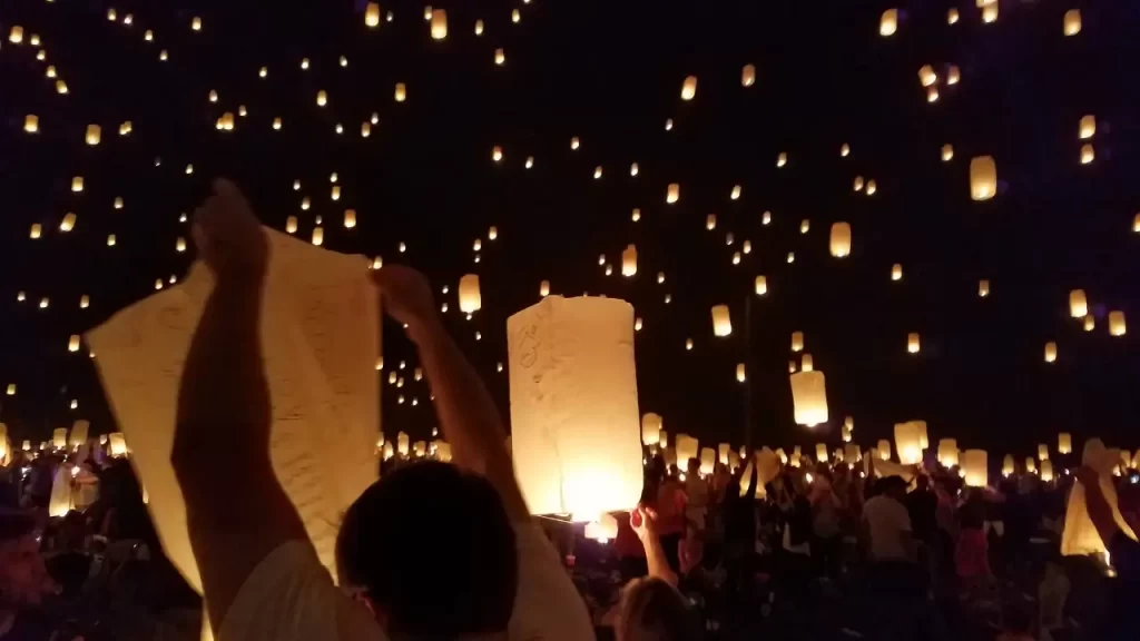 Festival das Lanternas em Chiang Mai