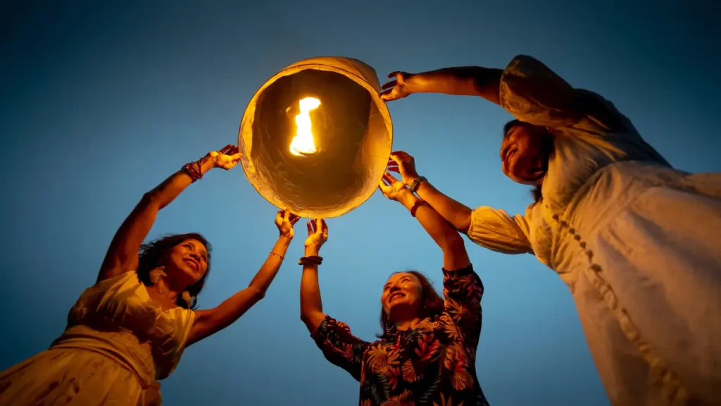Festival das Lanternas em Chiang Mai